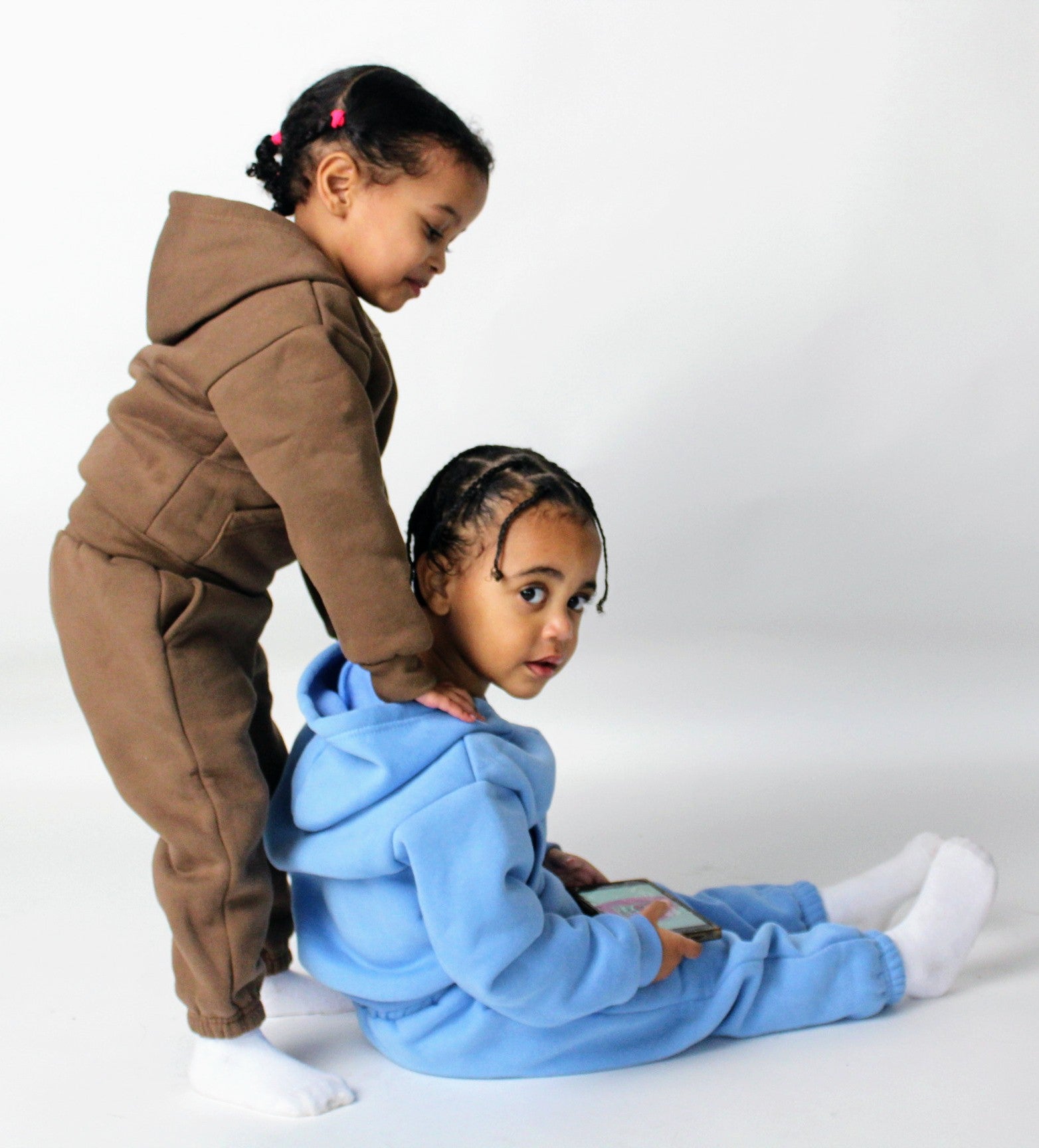 Fleeced line tracksuits